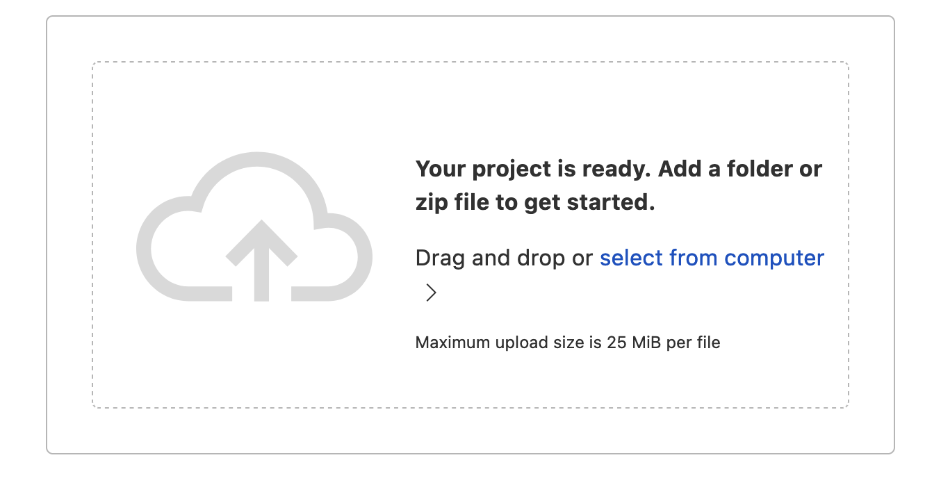 Cloudflare Pages upload files